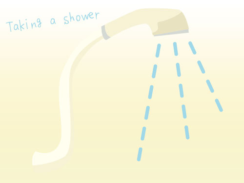 シャワー