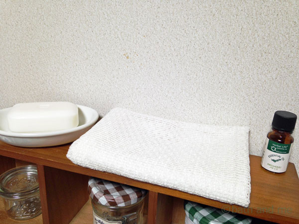 石鹸とタオル